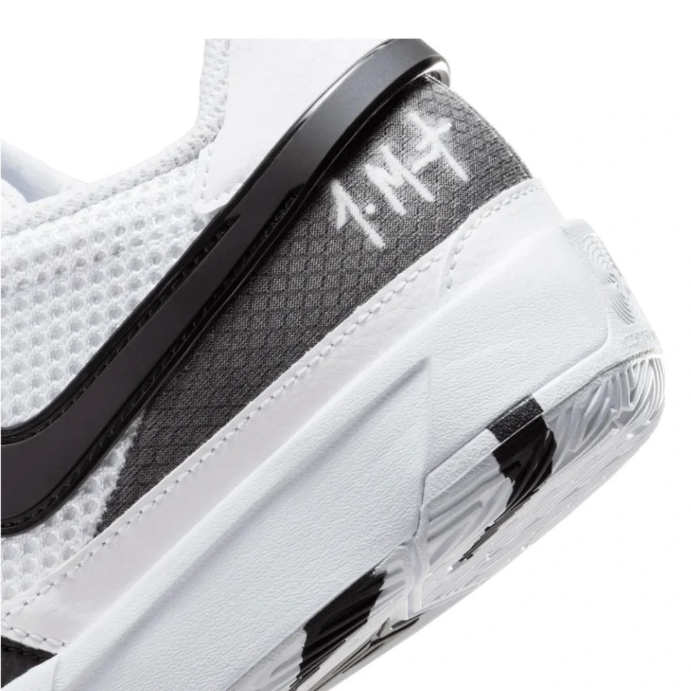 Nike Ja Morant 1 Scratch 2.0 White/Black Kids Basketball Shoes ( DX2294-102) - Picture 7 of 7